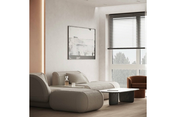 橙色小空間公寓設計，簡約且精緻！